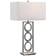 Uttermost 26364-1 Perrin Nickel Table Lamp Table Lamp 32"