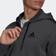 Adidas Essentials Fleece 3-Stripes Full-Zip Hoodie Men - Dark Grey Heather