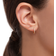 Thomas Sabo Charm Club Single Hoop Earring - Gold/Transparent