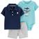 Carter's Fish Little Short Set 3-piece - Blue (V_1N045510)