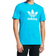 Adidas Trefoil T-shirt - Shock Cyan