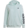 Adidas Women's Essentials Logo Full-Zip Hoodie Plus Size -Ice Mint/Legend Ink