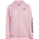 Adidas Women's Essentials Logo Full-Zip Hoodie Plus Size - Light Pink/Black
