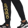 Adidas Essentials French Terry Logo Pants Plus Size - Black/Gold Metallic