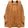 MCM Stark Visetos Backpack Medium - Cognac