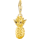 Thomas Sabo Charm Club Collectable Pineapple Charm Pendant - Gold/Green/Orange