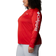 Columbia Women’s PFG Tidal Tee II Long Sleeve Plus - Red Spark/White Logo