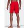 Adidas Classic-Length 3-Stripes Swim Shorts - Vivid Red/White