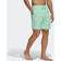 Adidas Classic-Length 3-Stripes Swim Shorts - Pulse Mint/White