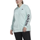 Adidas Women's Essentials Logo Full-Zip Hoodie Plus Size -Ice Mint/Legend Ink