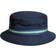 Kangol Stripe Lahinch Bucket Hat - Navy