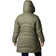 Columbia Women's Autumn Park Down Hooded Mid Jacket Plus - Stone Green