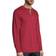 Hanes Beefy-T Henley Long-Sleeve T-shirt - Burnt Brick