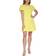 DKNY Flutter Hem Trapeze Dress - Sunshine