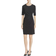 Nic And Zoe Fundamental Drape Dress - Black Onyx