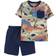 Carter's Baby Boys 2-Piece Dinosaur Jersey T-shirt and Shorts Set Multi 6 months