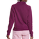 Champion Embroidered Logo Powerblend Fleece Mock Neck Sweatshirt - Dark Berry Purple