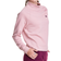 Champion Embroidered Logo Powerblend Fleece Mock Neck Sweatshirt - Pink Beige