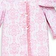 Little Me Damask Scroll Footed One-Piece & Hat - Pink Multi (LBQ03515N)