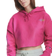 Champion Reverse Weave Cropped Cut-Off Gradient Logo Hoodie - Fantastic Fuchsia