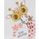 Carter's Giraffe Sunflower Snug Fit Pajama Set 4-Piece - Heather/Yellow (2M975110)