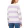 Vince Camuto Cozy V-Neck Striped Sweater - Azelea