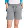 Hanes Women's Jersey Pocket Short - Light Steel