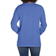 Hanes ComfortWash Garment Dyed Long Sleeve Pocket T-shirt Unisex - Deep Forte Blue