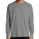 Hanes ComfortWash Garment Dyed Long Sleeve Pocket T-shirt Unisex - Concrete Gray