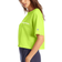 Champion Script Logo Heritage Cropped Tee - Lively Lime