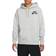 Nike SB Icon Pullover Skate Hoodie Unisex - Dark Grey Heather/Black