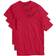 Hanes Kid's Beefy-T T-shirt 3-pack - Deep Red (O5380)