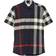 Burberry Somerton Check Stretch Cotton Shirt - Navy