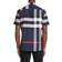 Burberry Somerton Check Stretch Cotton Shirt - Navy