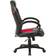 Lorell High-Back Economy Gaming Chair - Black/Red