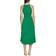 Kensie Pleated Midi Dress - Tropical Green