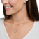 Thomas Sabo Charm Club Delicate Hearts Necklace - Rose Gold/Transparent