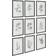 Uttermost Farmhouse 9-pack Framed Art 18x23" 9