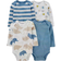 Carter's Long-Sleeve Bodysuits 4-pack - Blue