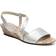 LifeStride Yasmine - Silver Faux Leather/Cork