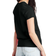 Hanes Women's Essential-T Short Sleeve V-Neck T-Shirt - Black