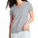 Hanes Women's Essential-T Short Sleeve V-Neck T-Shirt - Light Steel