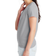 Hanes Women's Essential-T Short Sleeve V-Neck T-Shirt - Light Steel