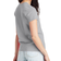 Hanes Women's Essential-T Short Sleeve V-Neck T-Shirt - Light Steel