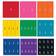 Learning Resources Double Sided Magnetic Demonstration Rainbow Fraction® Squares