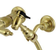 Kingston Brass Heritage KS1267ALBS Brushed Brass