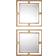 Uttermost Allick Wall Mirror 18x18" 2