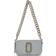 Marc Jacobs The Croc-Embossed Snapshot Chain Crossbody Bag - Quarry