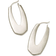 Kendra Scott Adeline Hoop Earrings - Silver/Transparent