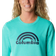 Columbia Women's Columbia Trek Graphic Crew Sweatshirt - Electric Turquoise Rainbow